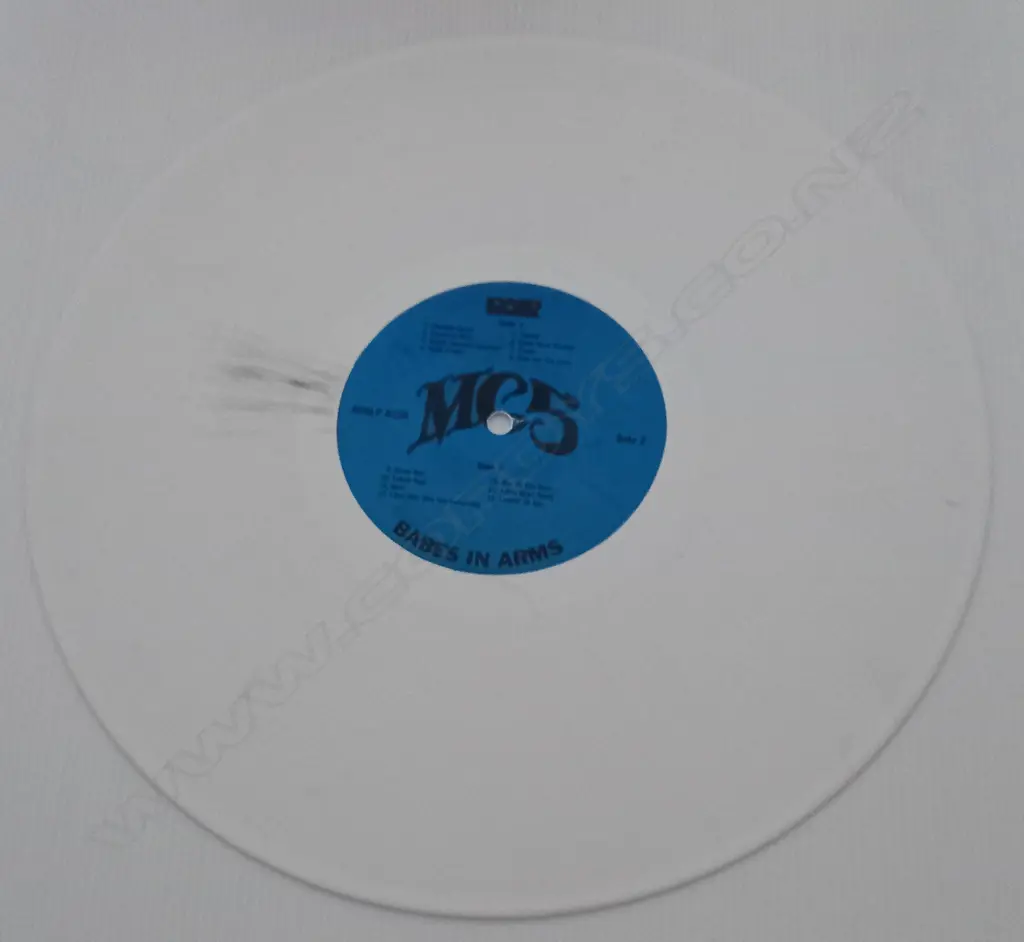 MC5, Babes In Arms, ( White Vinyl) Image 1++